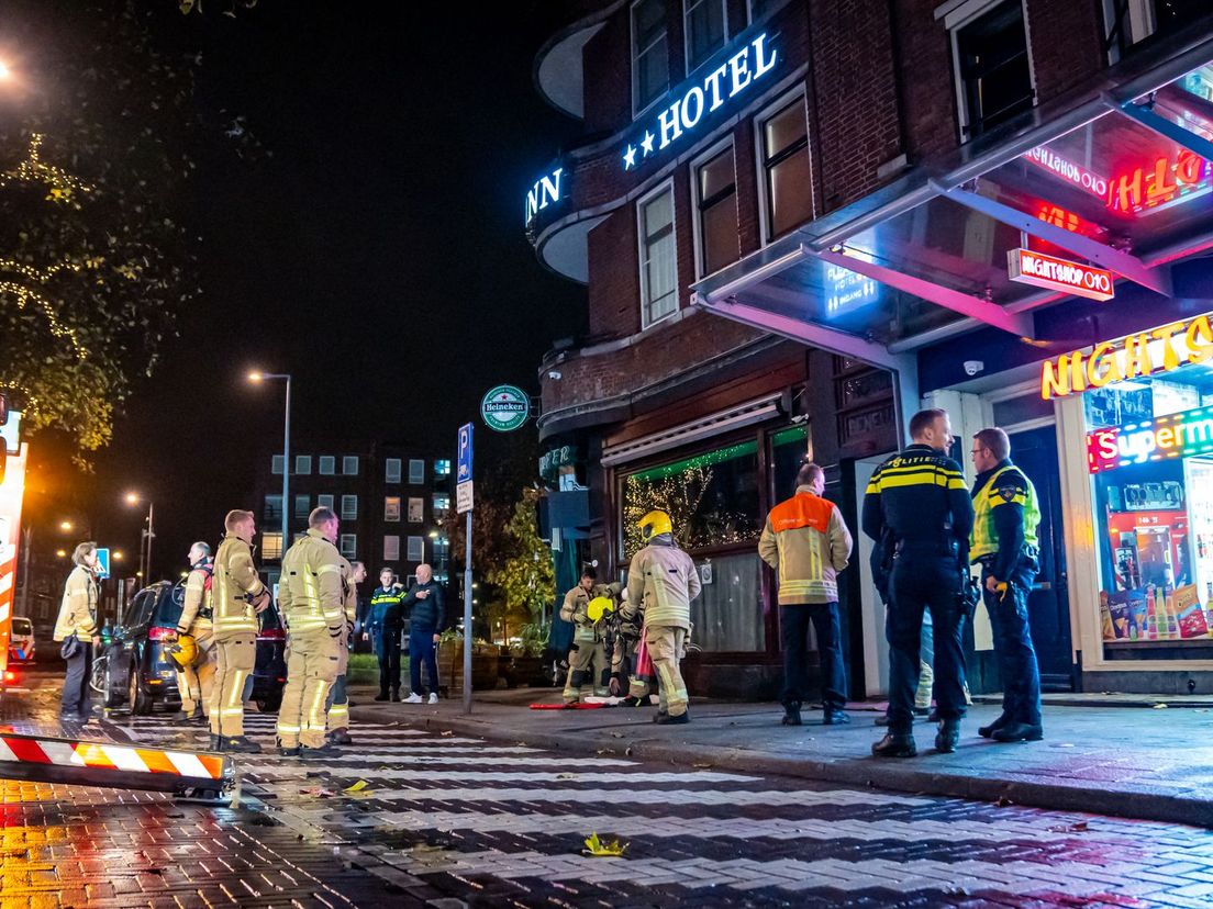 Fire in the Beijerlandselaan Rotterdam South hotel