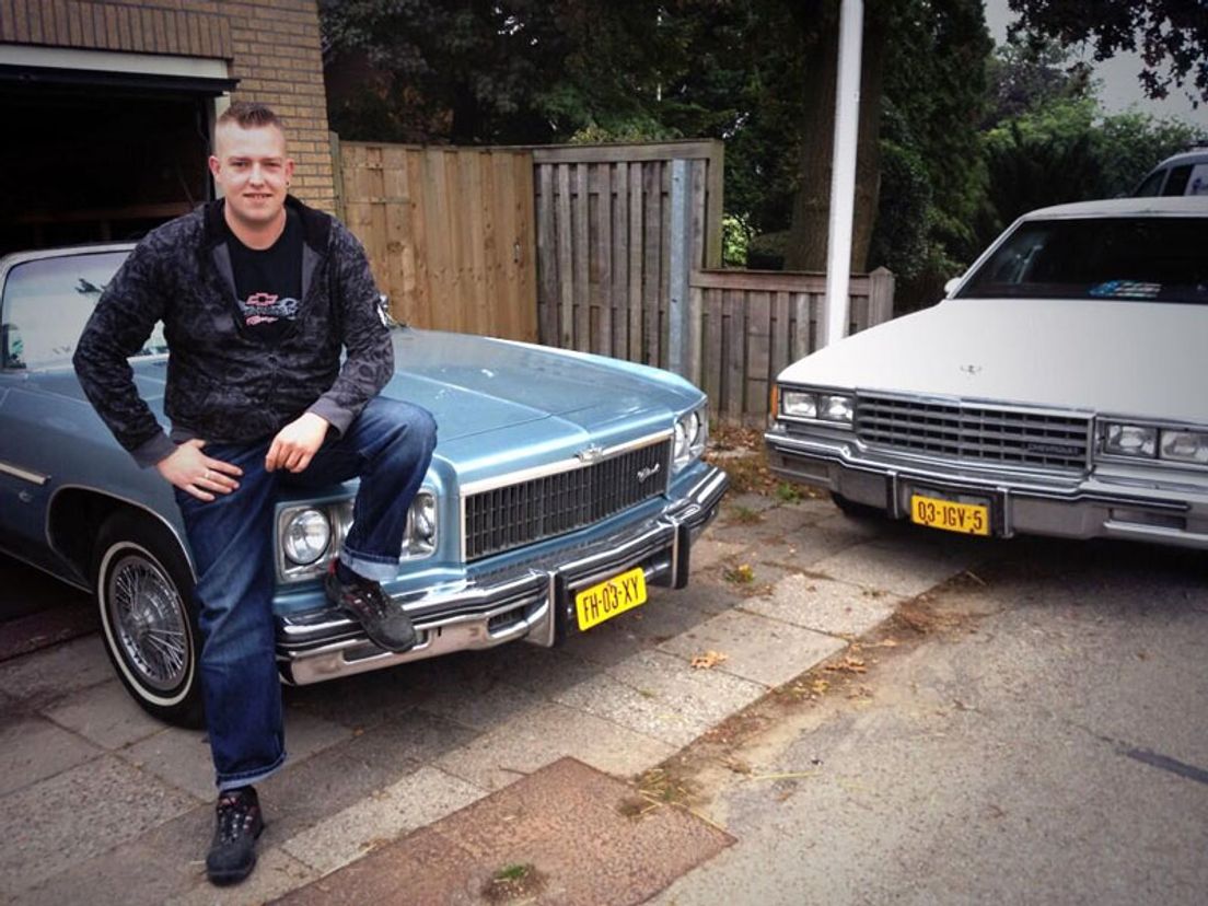 Oldtimer eigenaar Bas Visser uit Heinenoord