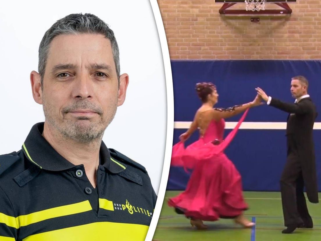 Alex Glijn is wijkagent en wereldkampioen ballroomdansen