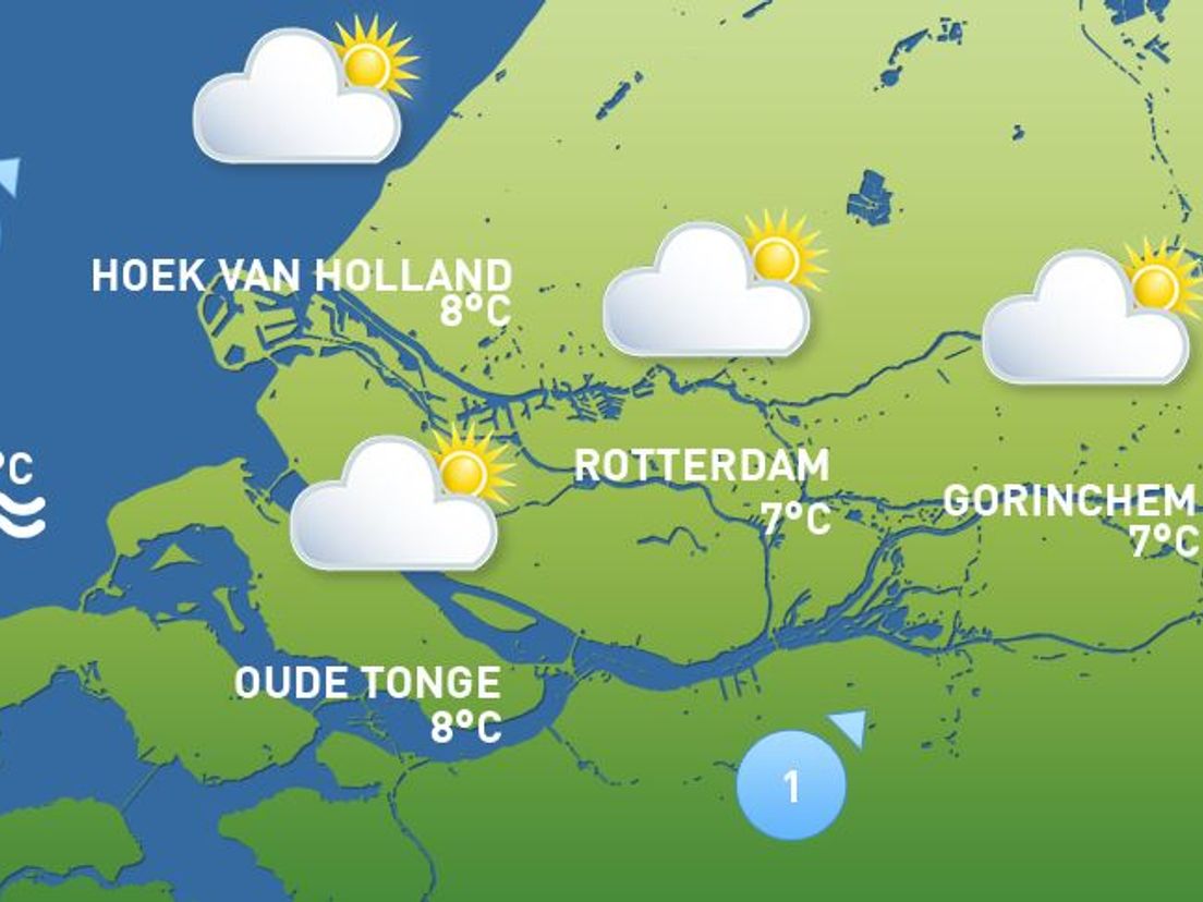 Het wordt een week zonder regen