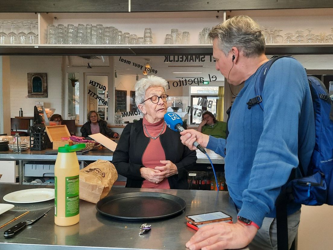 Bets de Munter komt bijna elke dag bij Wielstaete eten