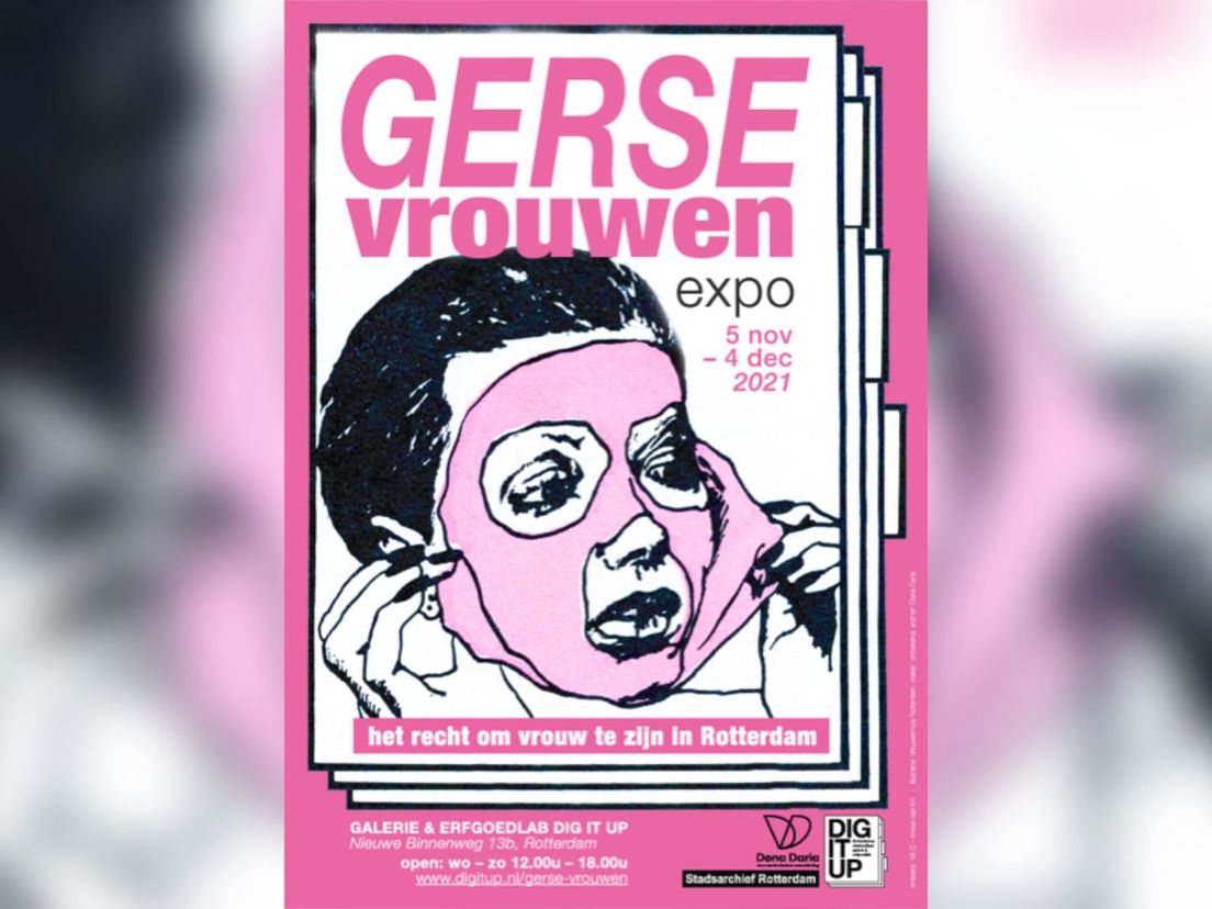 Expositie Gerse Vrouwen over de geschiedenis van de Rotterdamse vrouwenbeweging