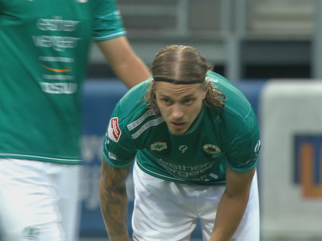 Excelsior-spits Elías Ómarsson