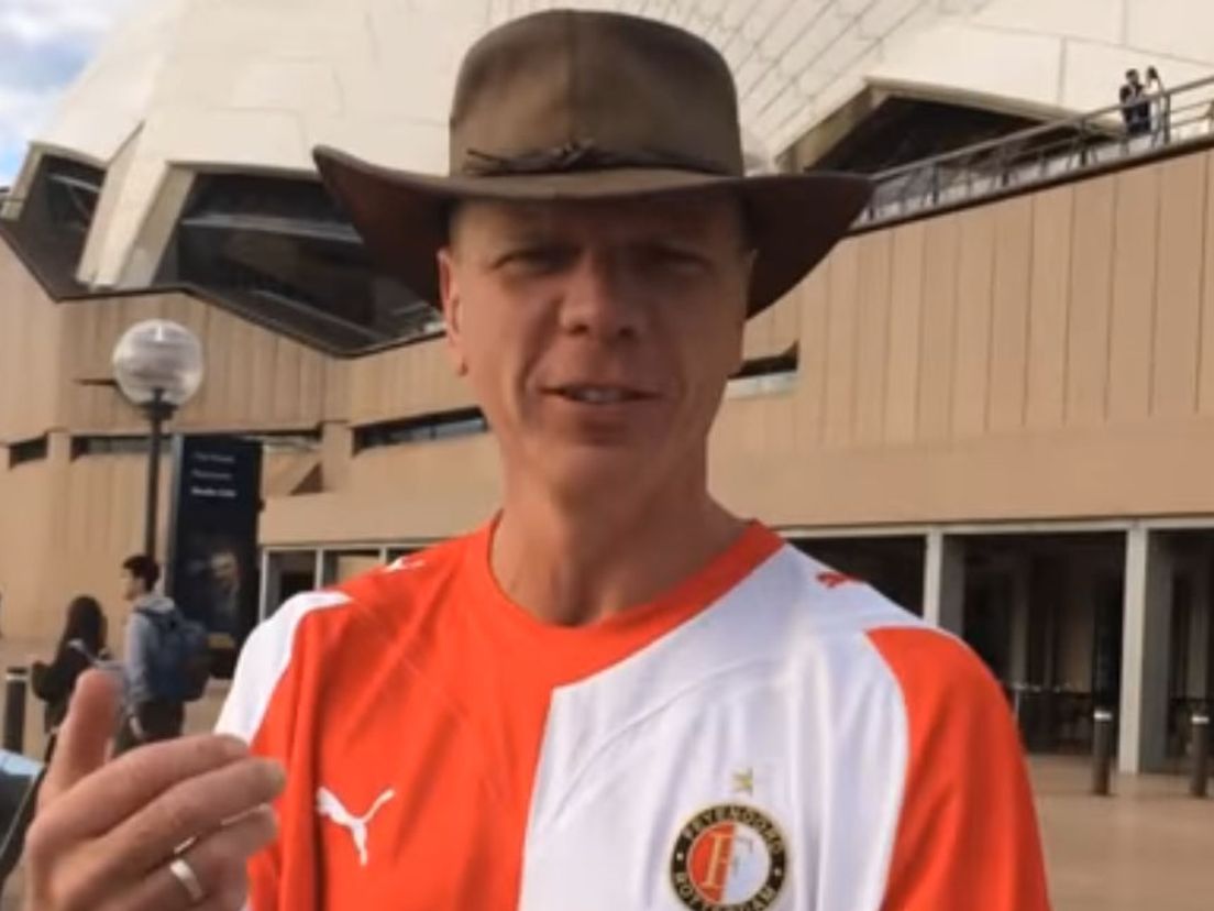 Jeroen van Meenen schoot de bijbehorende clip in Australië