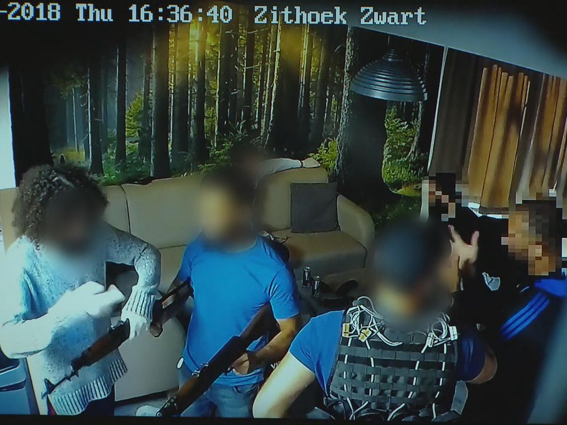 Beeld uit de video van justitie