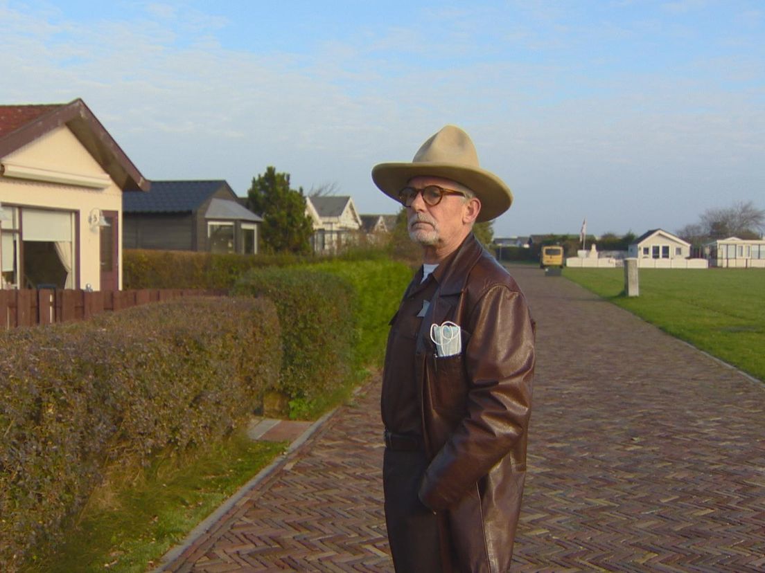 John Buijsman, alias 010 Sherriff, op het Recreatieoord Hoek van Holland