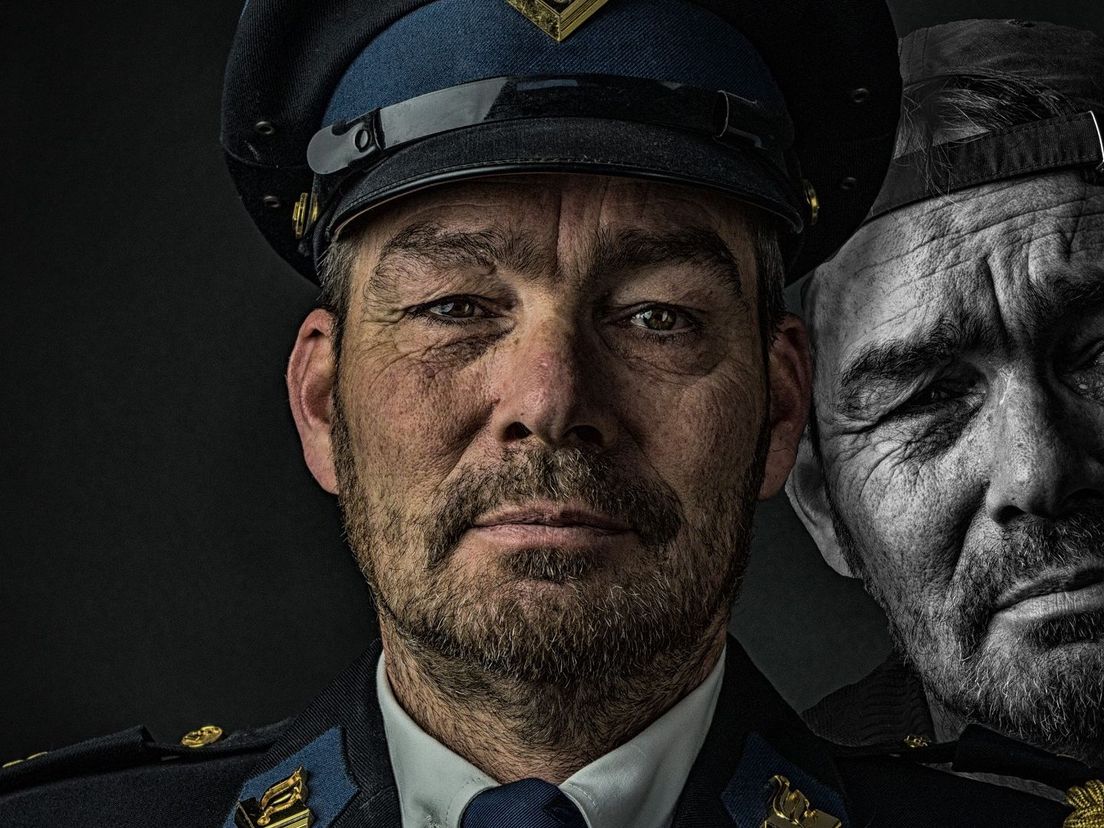 Jacco Bezuijen als politieman en als mens met ptss