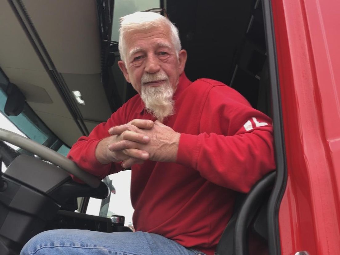 Vrachtwagenchauffeur Jan Simons
