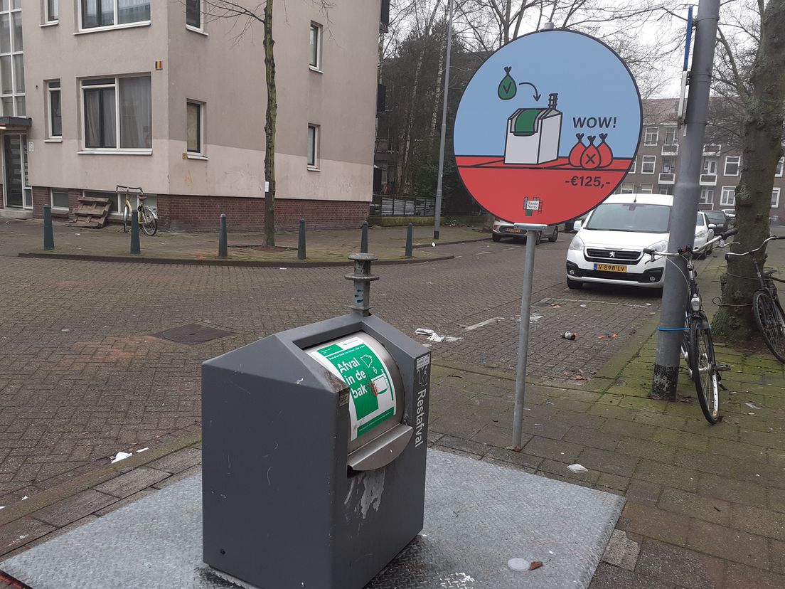 Flink deel Rotterdammers: huisvuil naast container moet kunnen