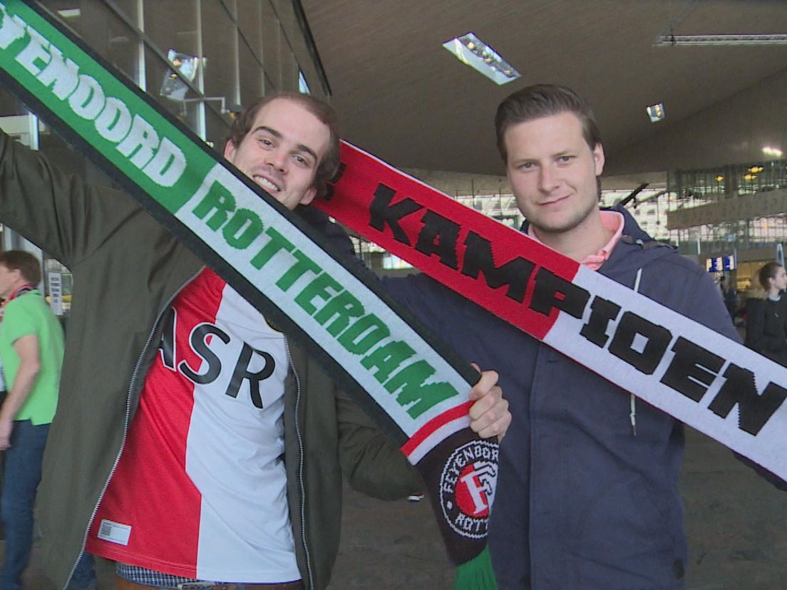 De kampioenssjaal is erg gewild onder Feyenoordfans