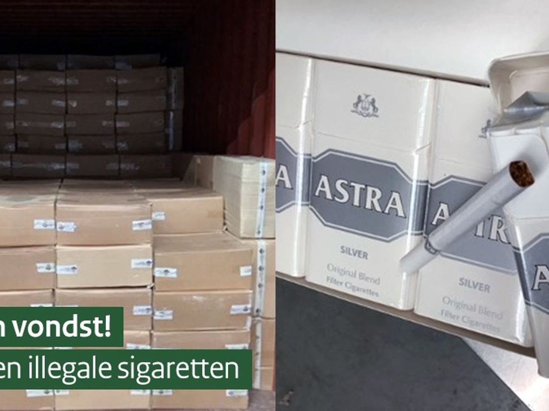 10 miljoen sigaretten in Rotterdamse haven gevonden