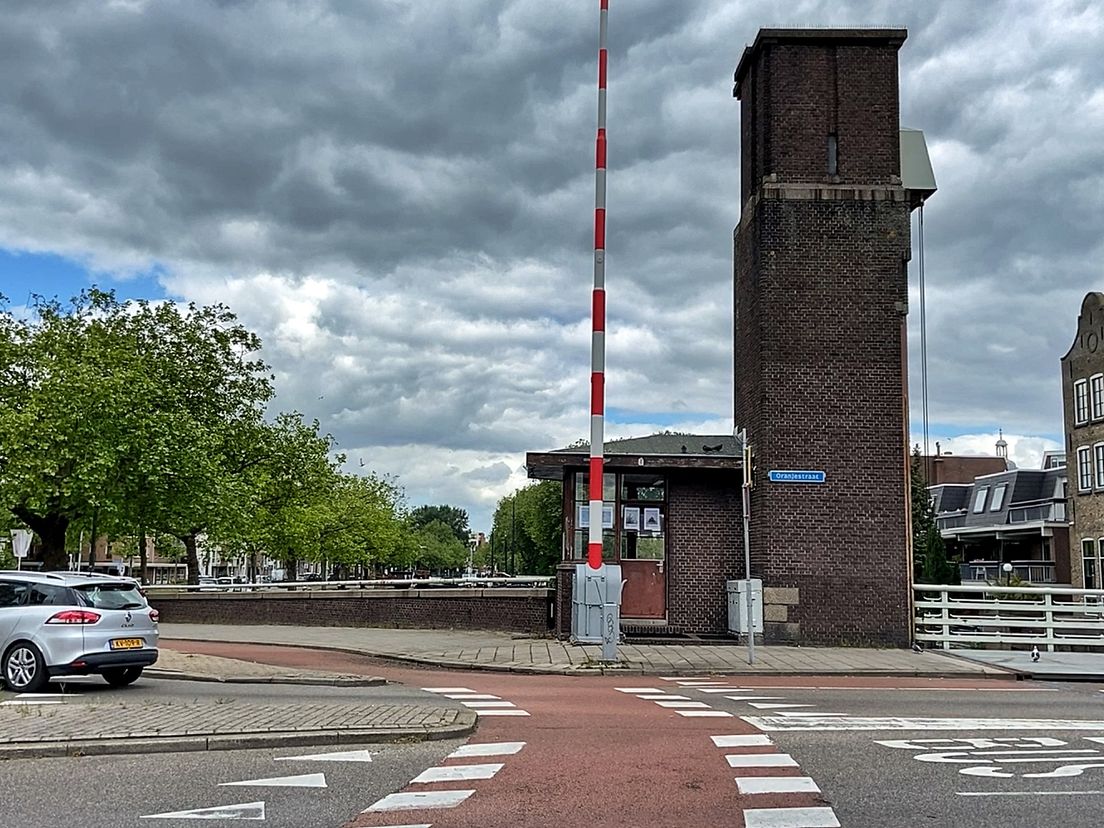 De Oranjebrug in Schiedam