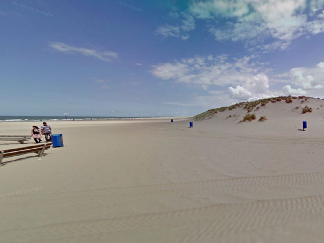 De duinen in Hoek van Holland