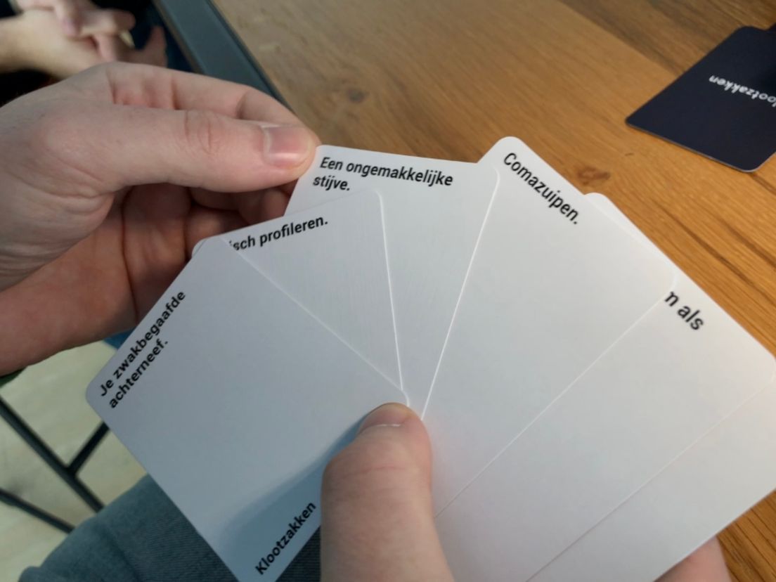 Het spel Klootzakken