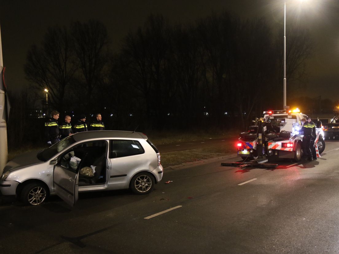 Waarschuwingsschot gelost na achtervolging.