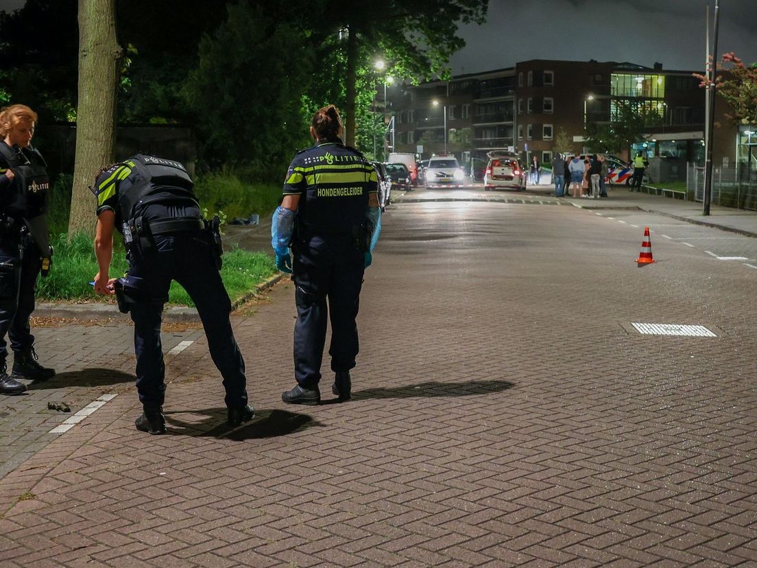 De politie nam een vuurwapen in beslag na een schietpartij in Hoek van Holland