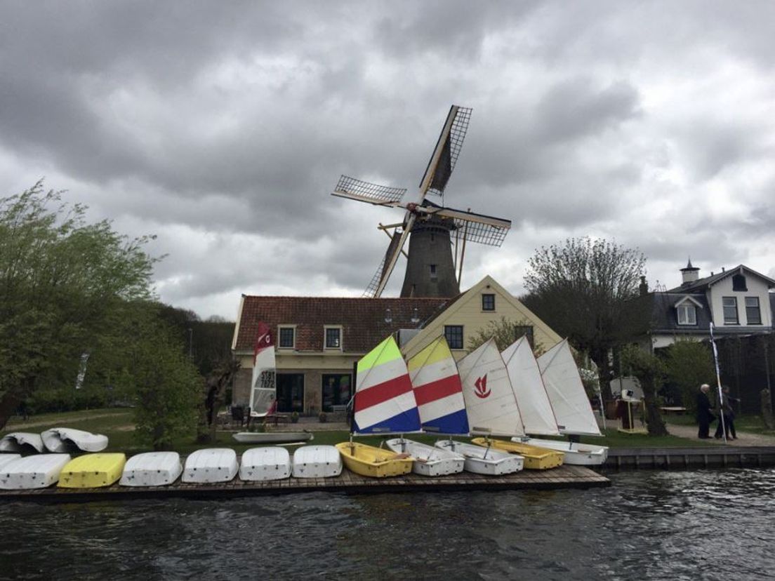 De zeilschool aan de Kralingse Plas