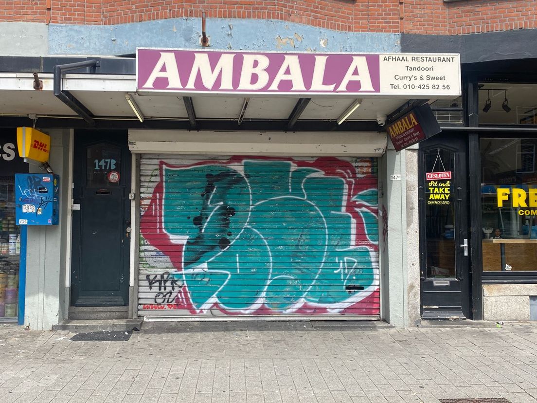 Afhaalrestaurant Ambala is drie keer beschoten