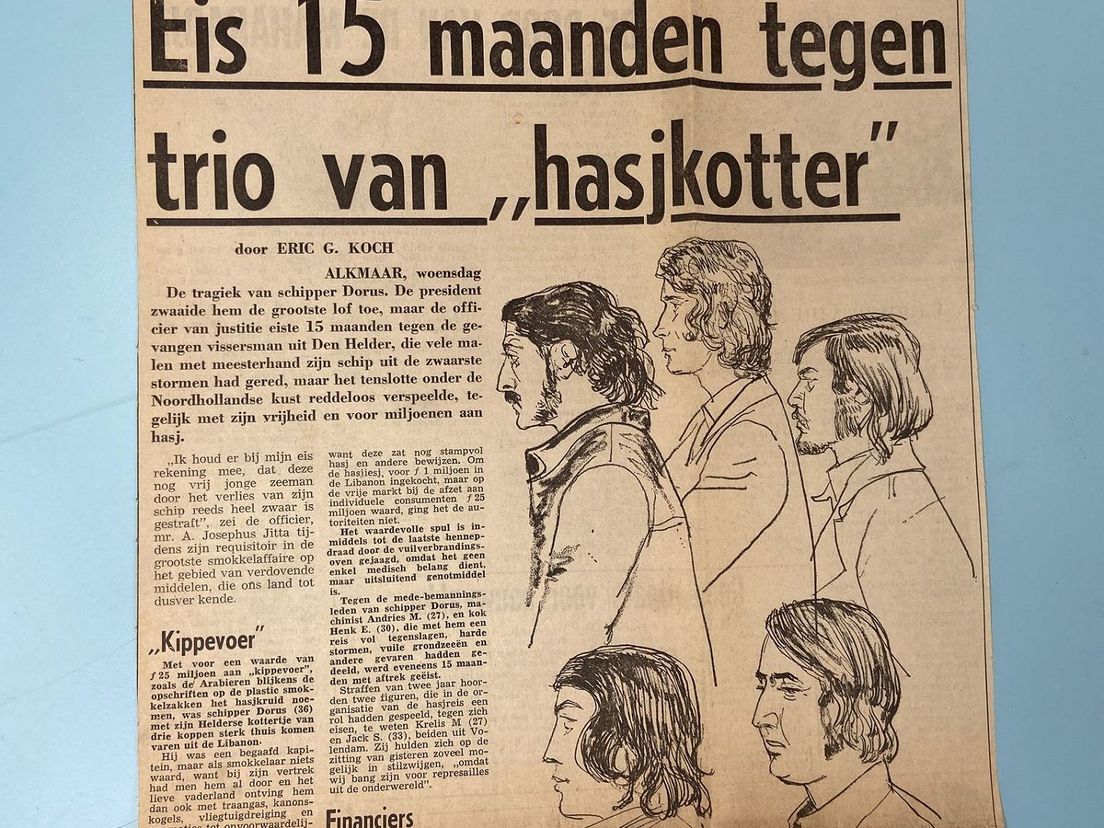 De strafeis tegen de bemanning