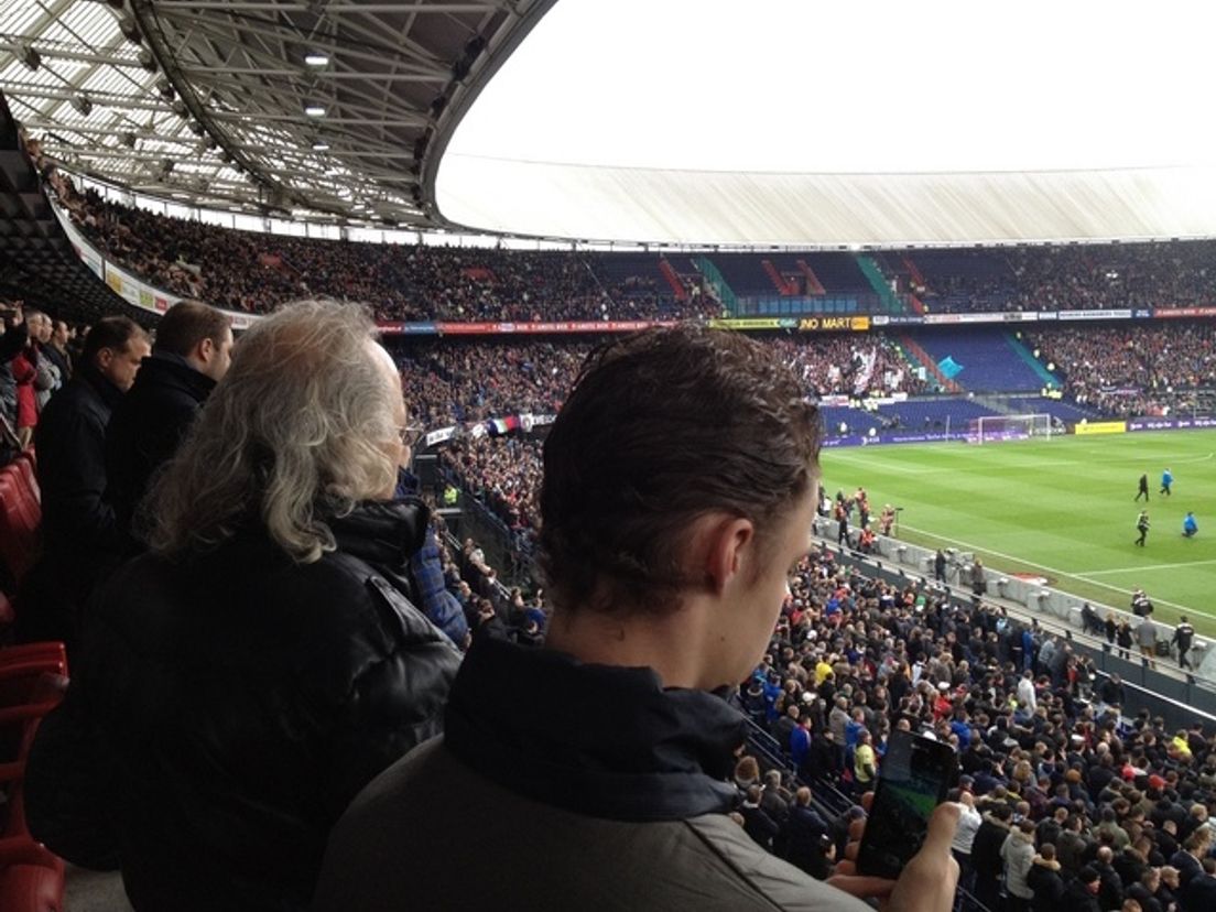 Feyenoord-supporters in De Kuip (archieftoto)