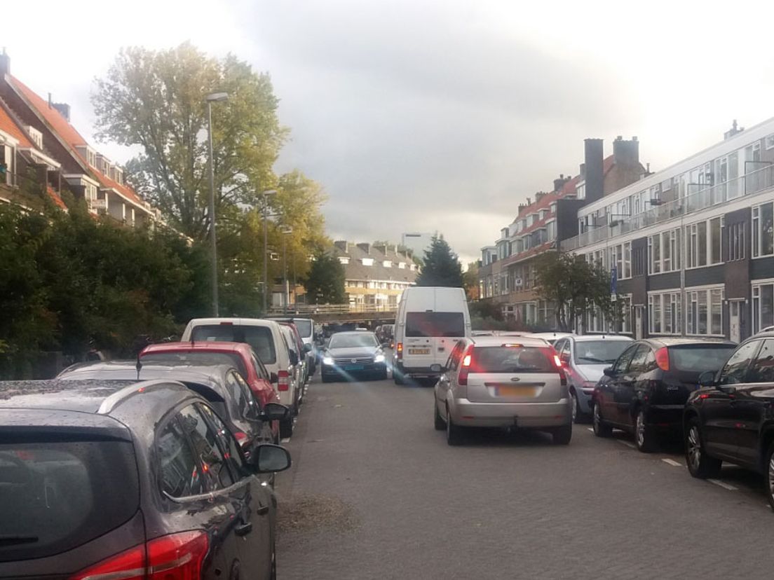 Rekenfoutje: vernieuwde straat in Rotterdam te smal