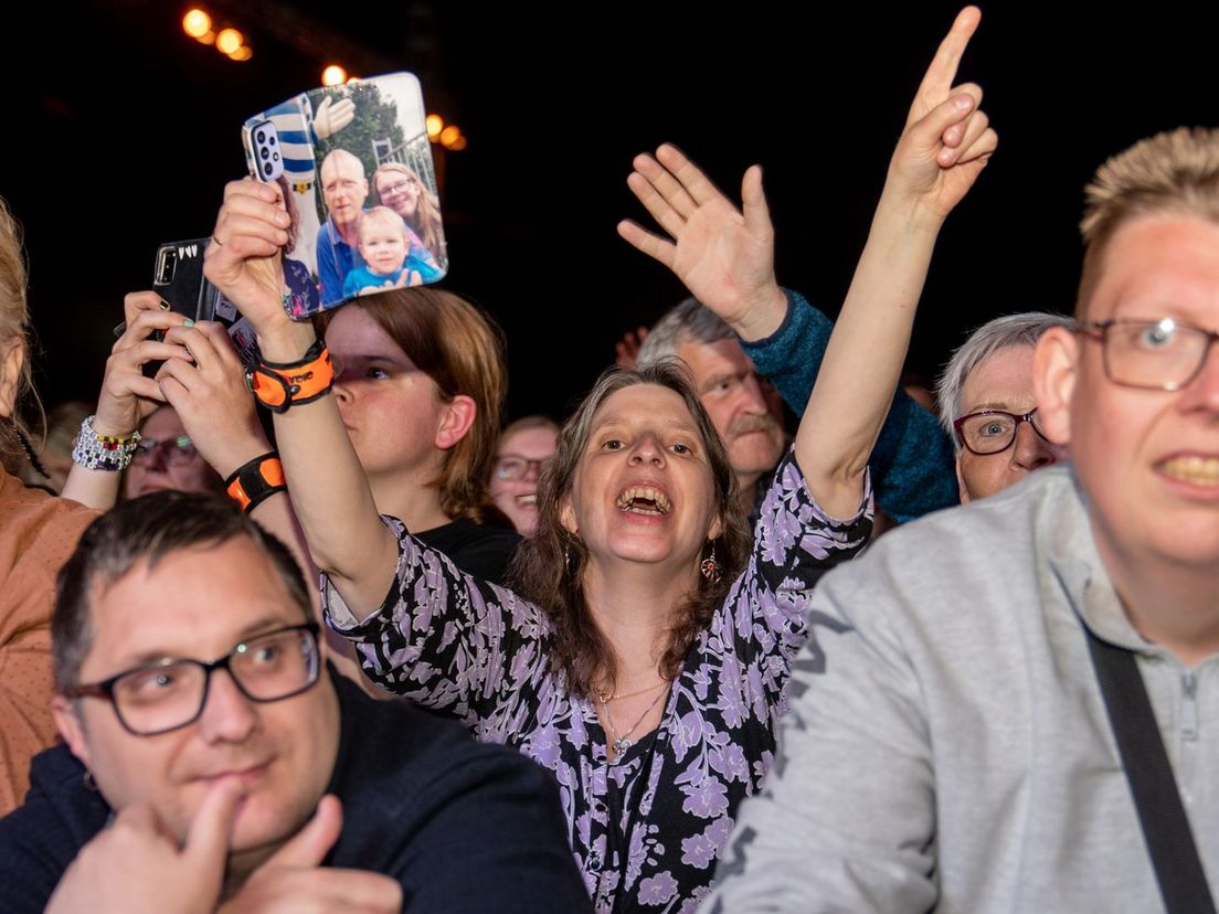 Enthousiast publiek bij het GigaGFestival