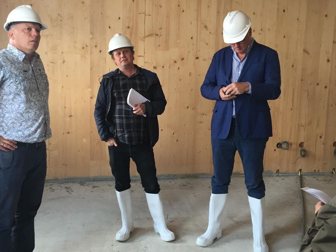 Inspectie van de nieuwbouw
