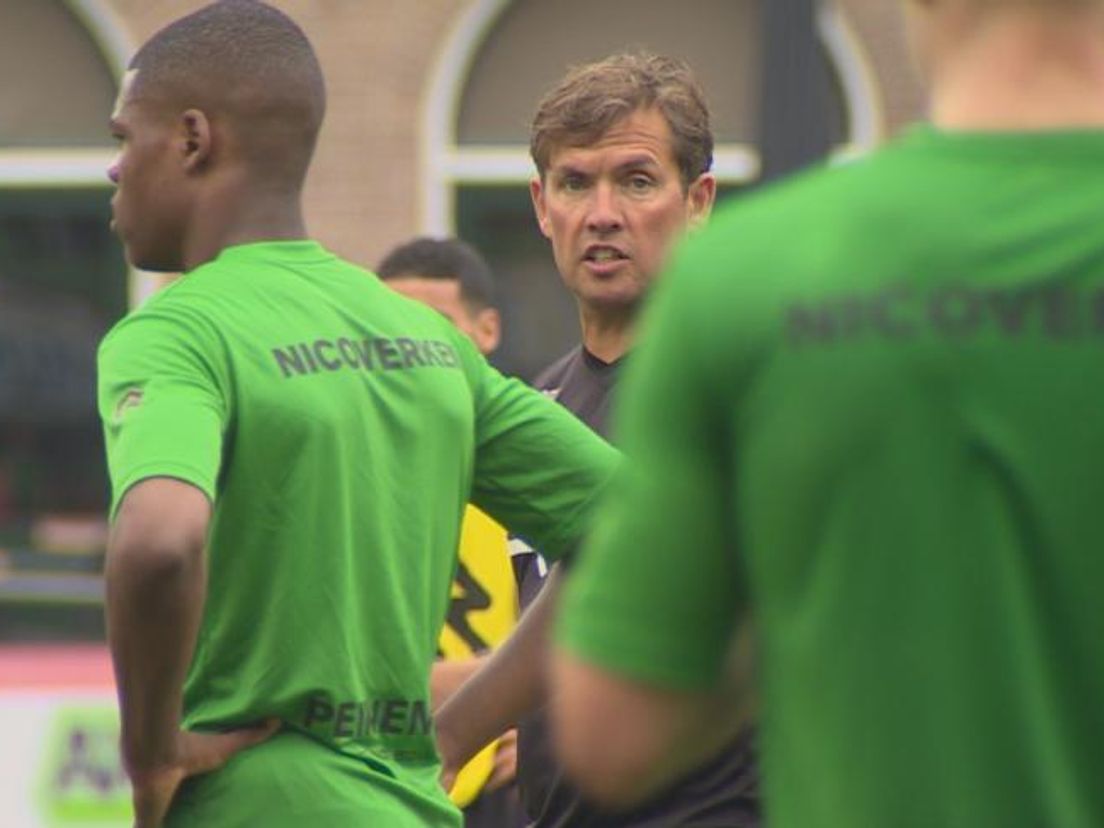 Trainer Alex Pastoor bij Sparta