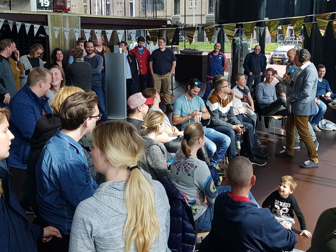 Ei-vinders wachten tot het prijzenfestijn van start gaat