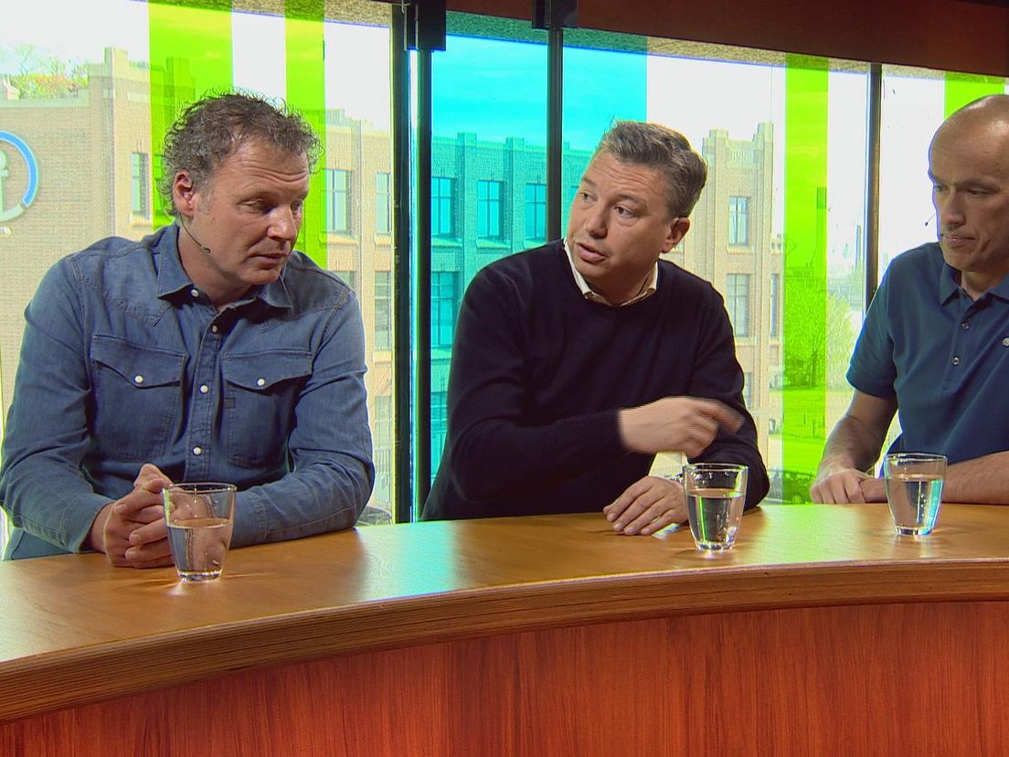 Mikos Gouka en Martijn Krabbendam in FC Rijnmond