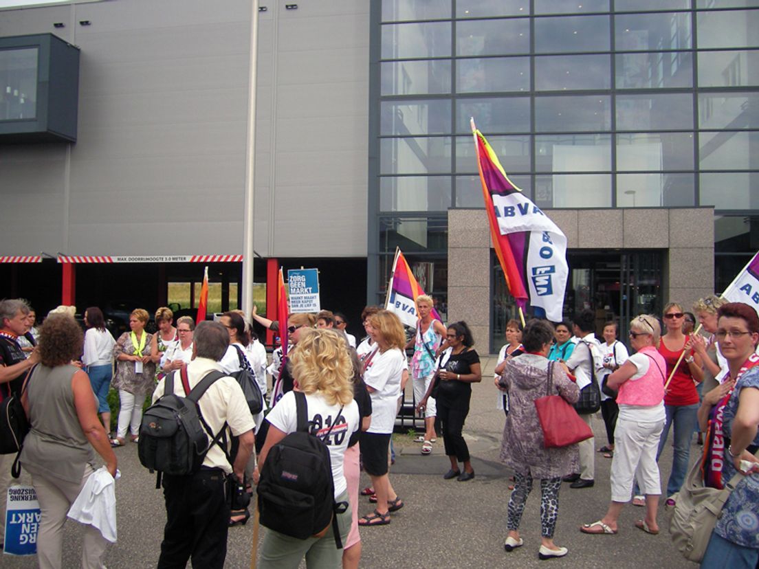 Aafje_demonstratie_Barendrecht