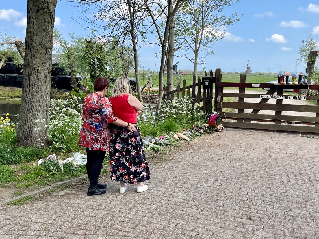 Bij de zorgboerderij in Alblasserdam wordt gerouwd
