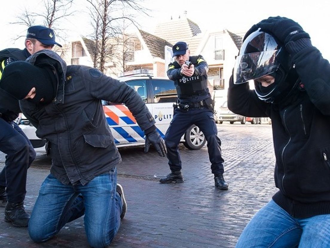 In Rotterdam is sprake van een lichte stijging van politiegeweld