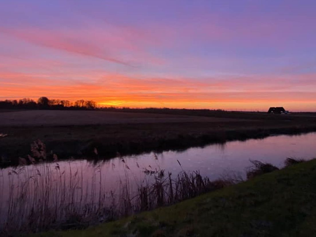 Zonsopgang in Bargerveen