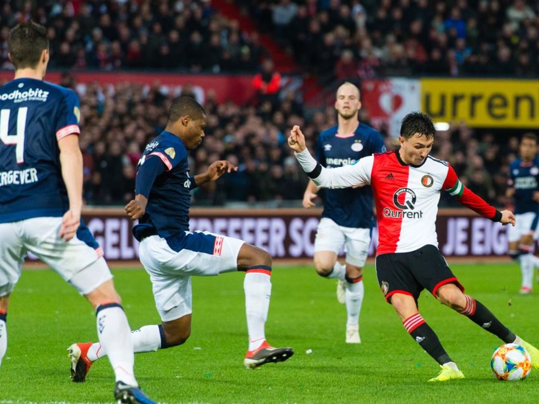 Steven Berghuis maakte eerder dit seizoen in het thuisduel met PSV (3-1) een hattrick.