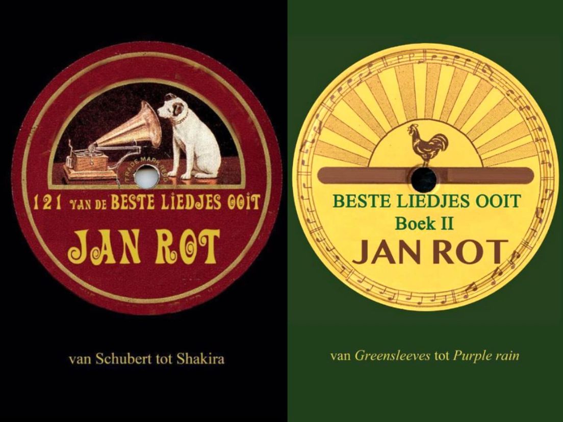 De twee boeken met vertalingen die Jan Rot in de corona-tijd heeft uitgebracht