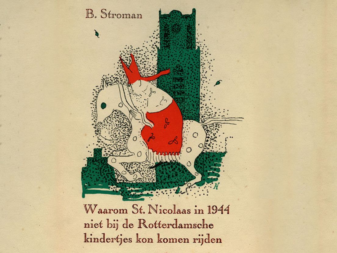Boek van Ben Stroman 1944 Afbeelding: Stadsarchief Rotterdam