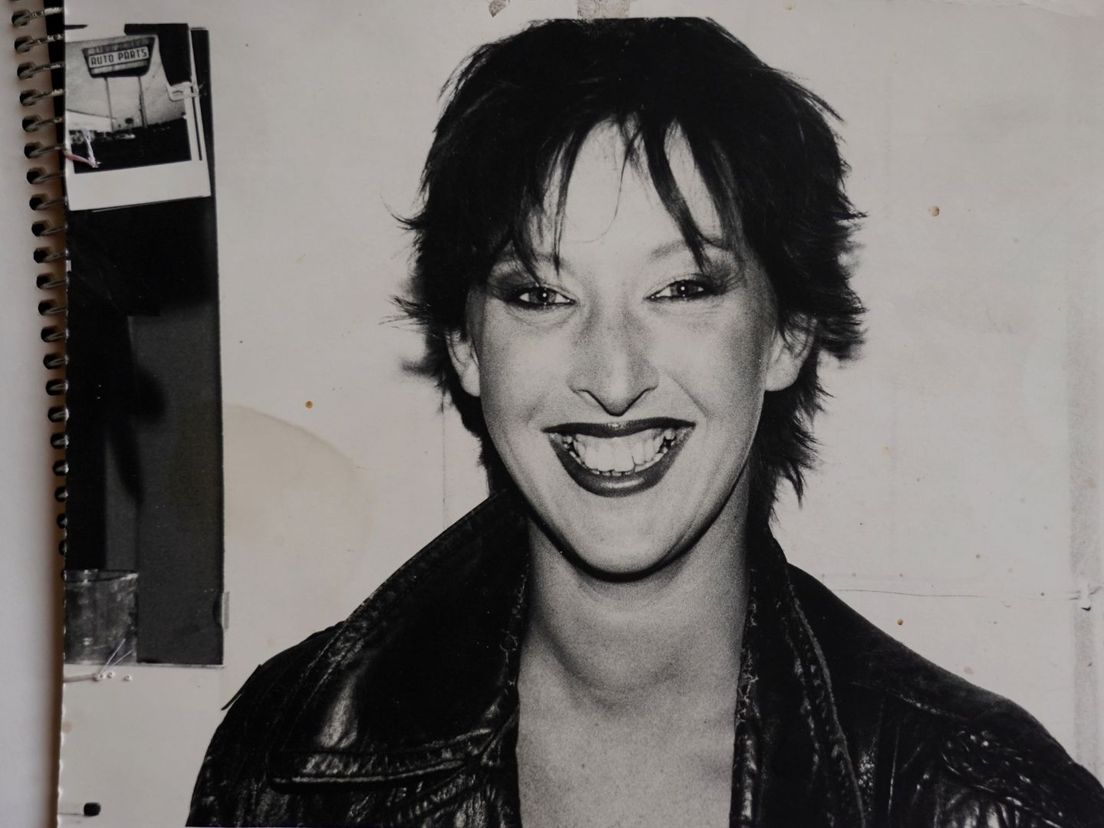 Loes Luca in 1979, uit een van haar plakboeken.