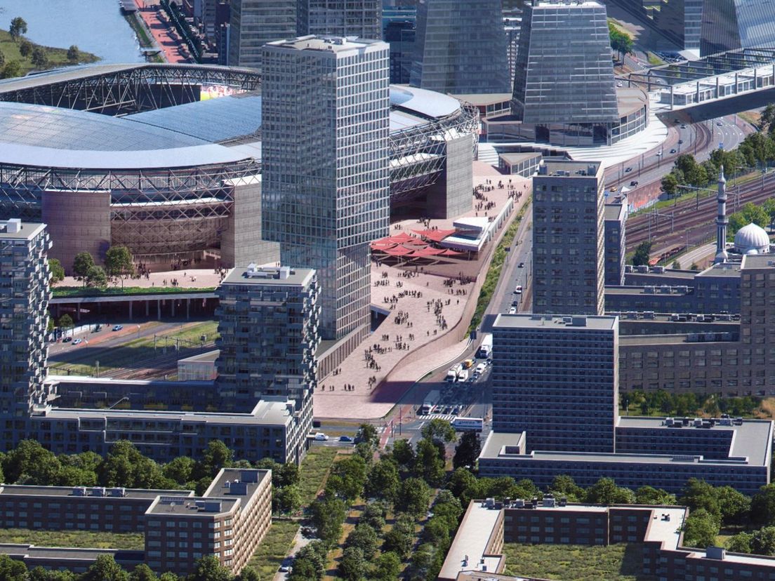 Snel woningen bouwen of eerst een nieuw bestemmingsplan? Raad van State buigt zich over Feyenoord City