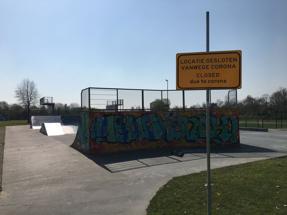 Skaters zijn voorlopig niet welkom in het Prinsenpark