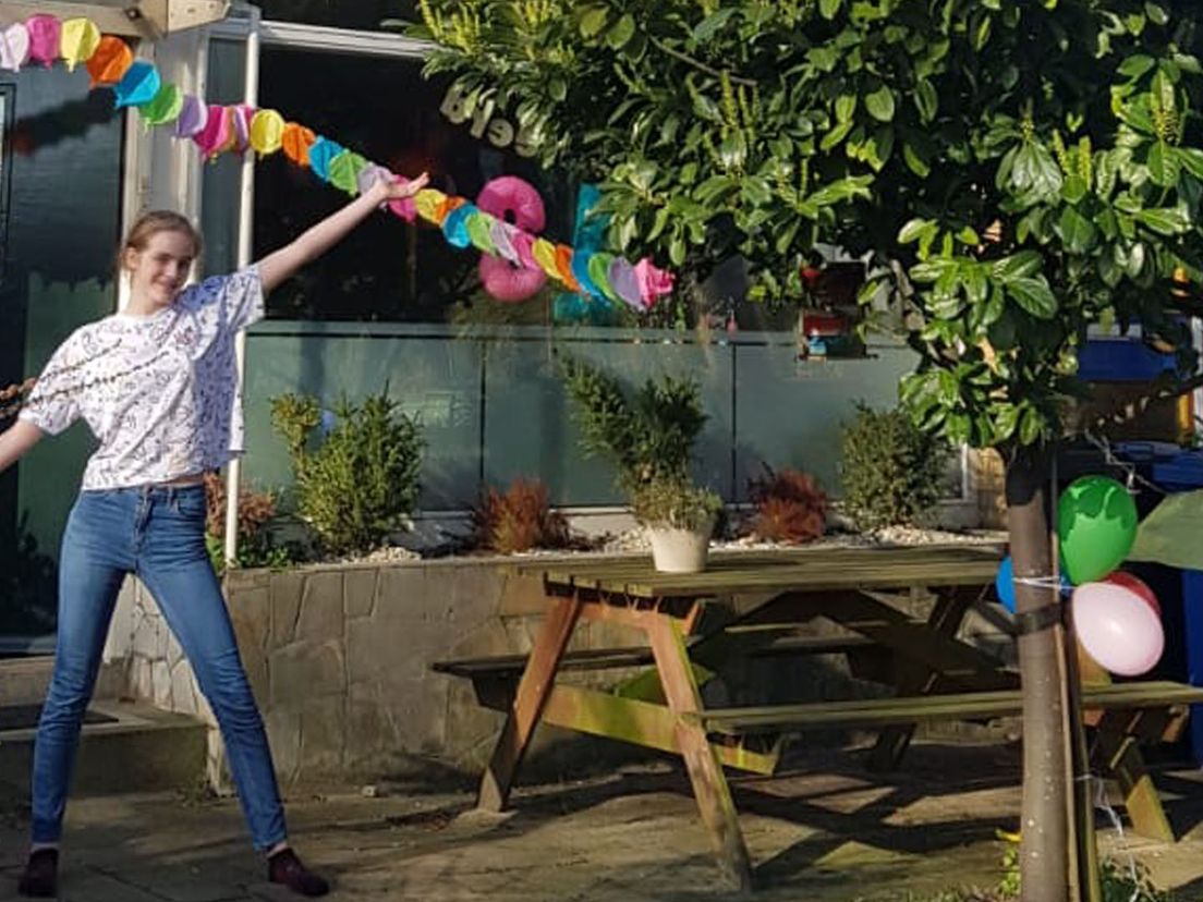 Een bijzondere verjaardag voor Liselotte uit Rotterdam-Schiebroek