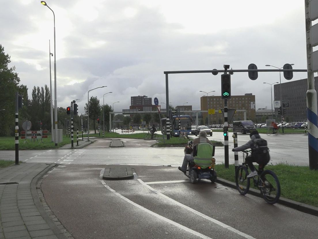 Groen bij verkeerslichten