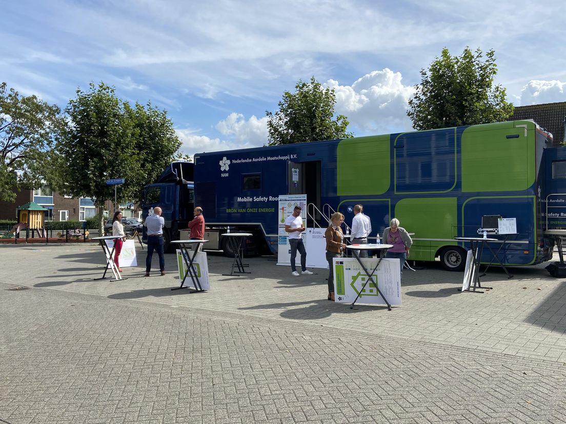 De NAM-bus in Pernis