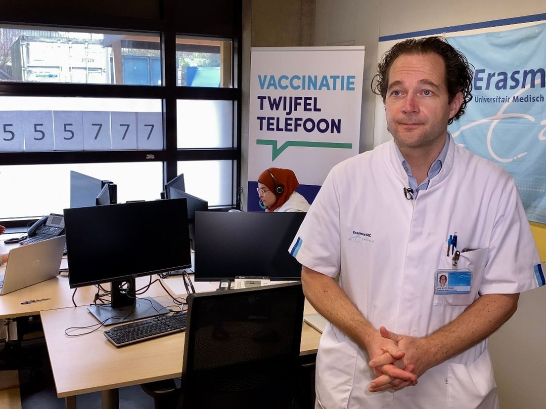 Robin Peeters, initiatiefnemer van de inmiddels befaamde twijfeltelefoon
