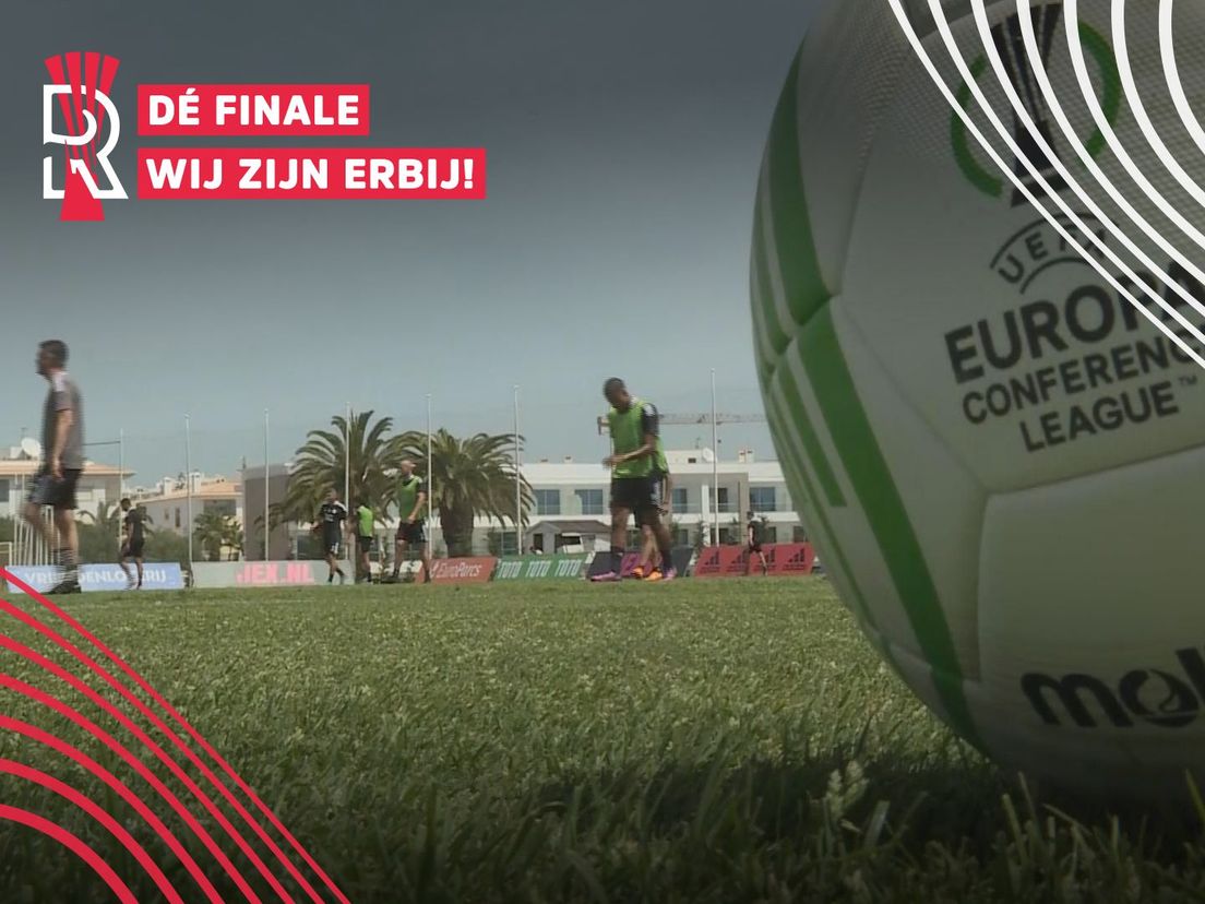 Bal bij de training van Feyenoord