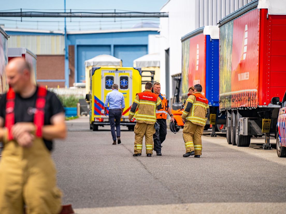 The fire again saved a man from a burning tap in Zwijndrecht