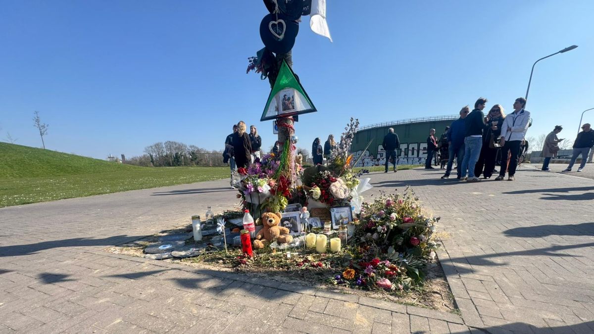 Tientallen mensen herdenken verongelukte Wouter Bollen (41) in Maastricht