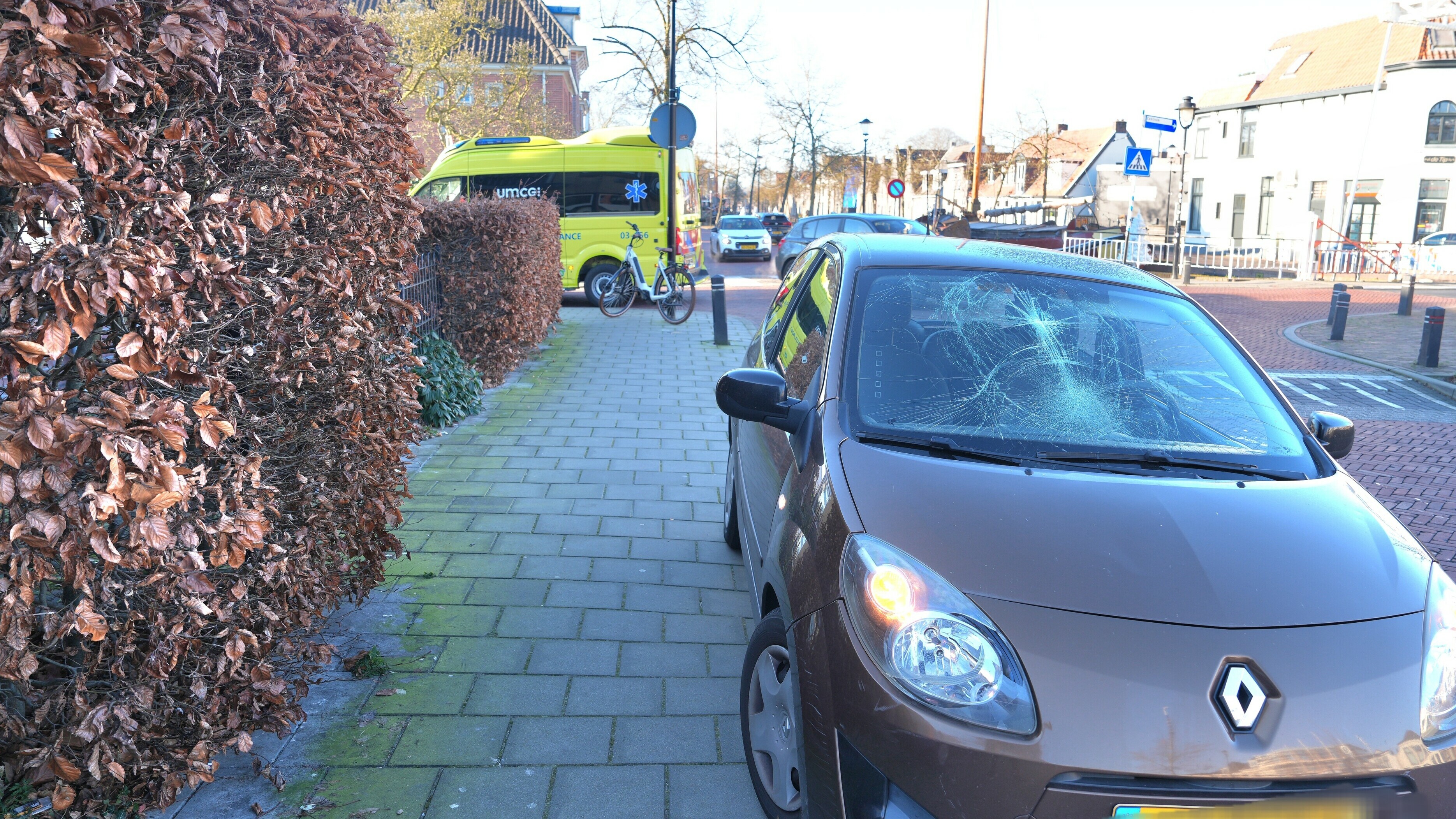 Fietser gewond na botsing met auto in Meppel