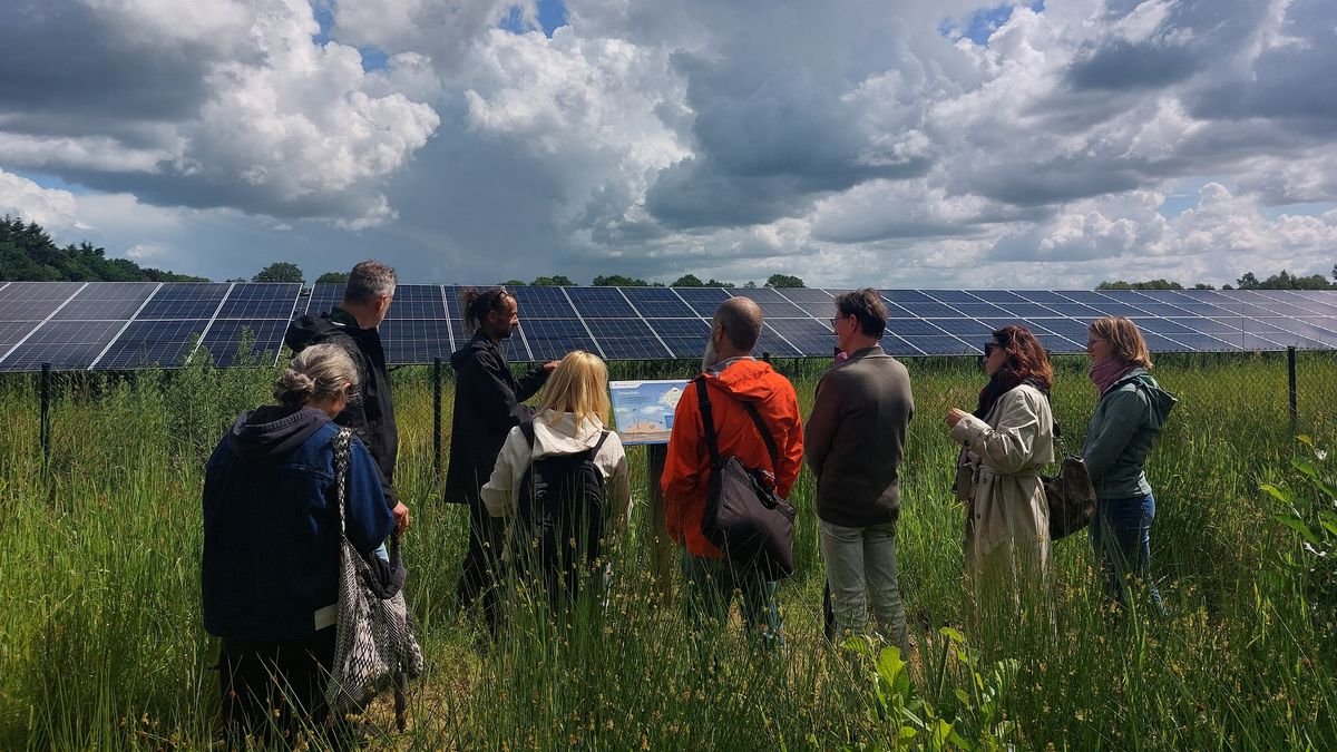 Andere landen komen leren in Drentse energietuin: 'In Letland willen we dit ook wel'