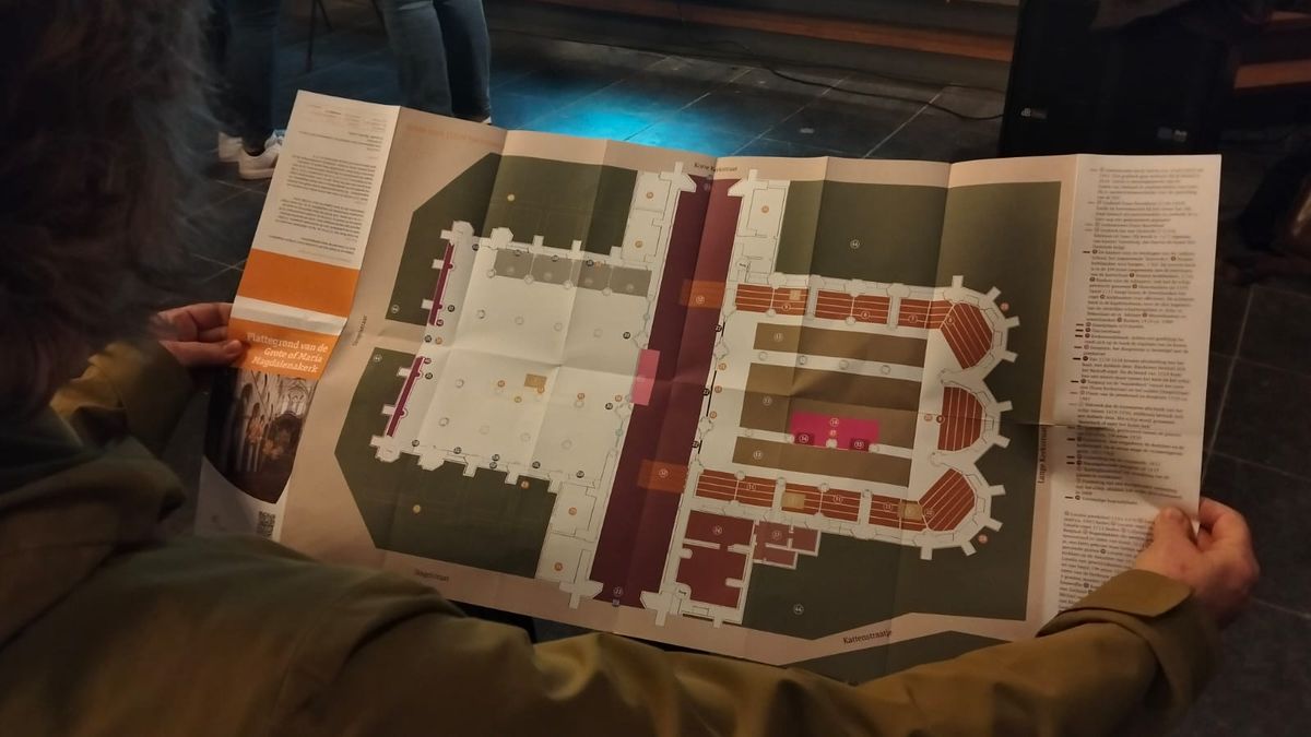 Plattegronden brengen geschiedenis van de Grote of Maria Magdalenakerk in Goes tot leven